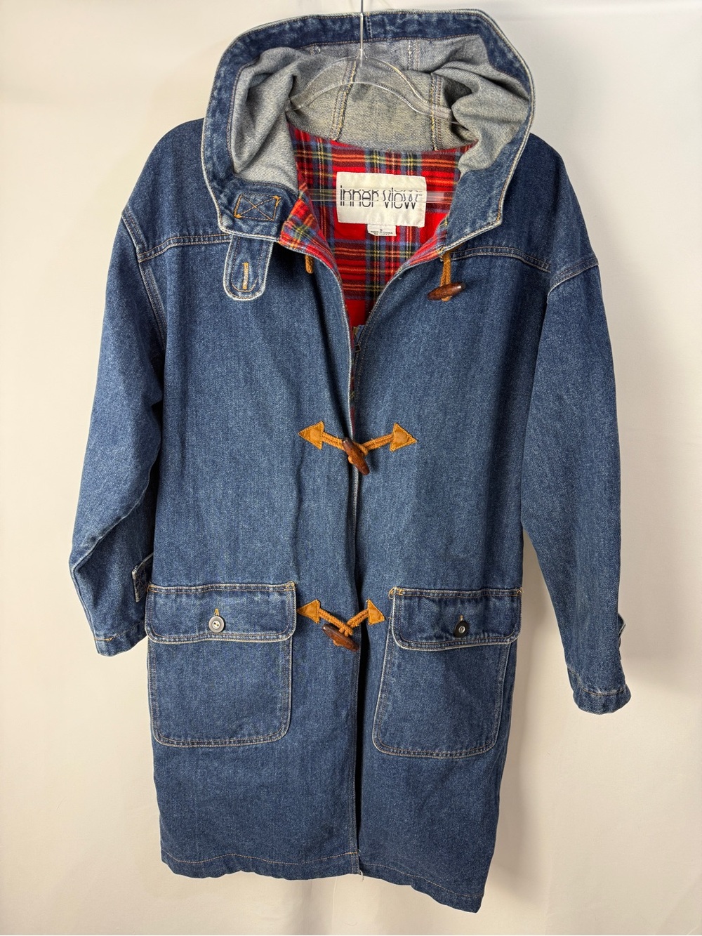 Vintage Inner View Barn Chore Coat Flannel Lined